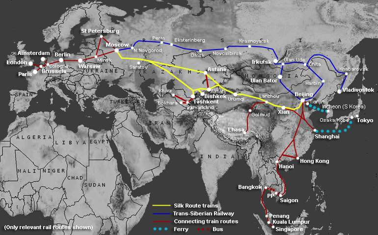 How to Travel Asia by Train: Routes & Tips