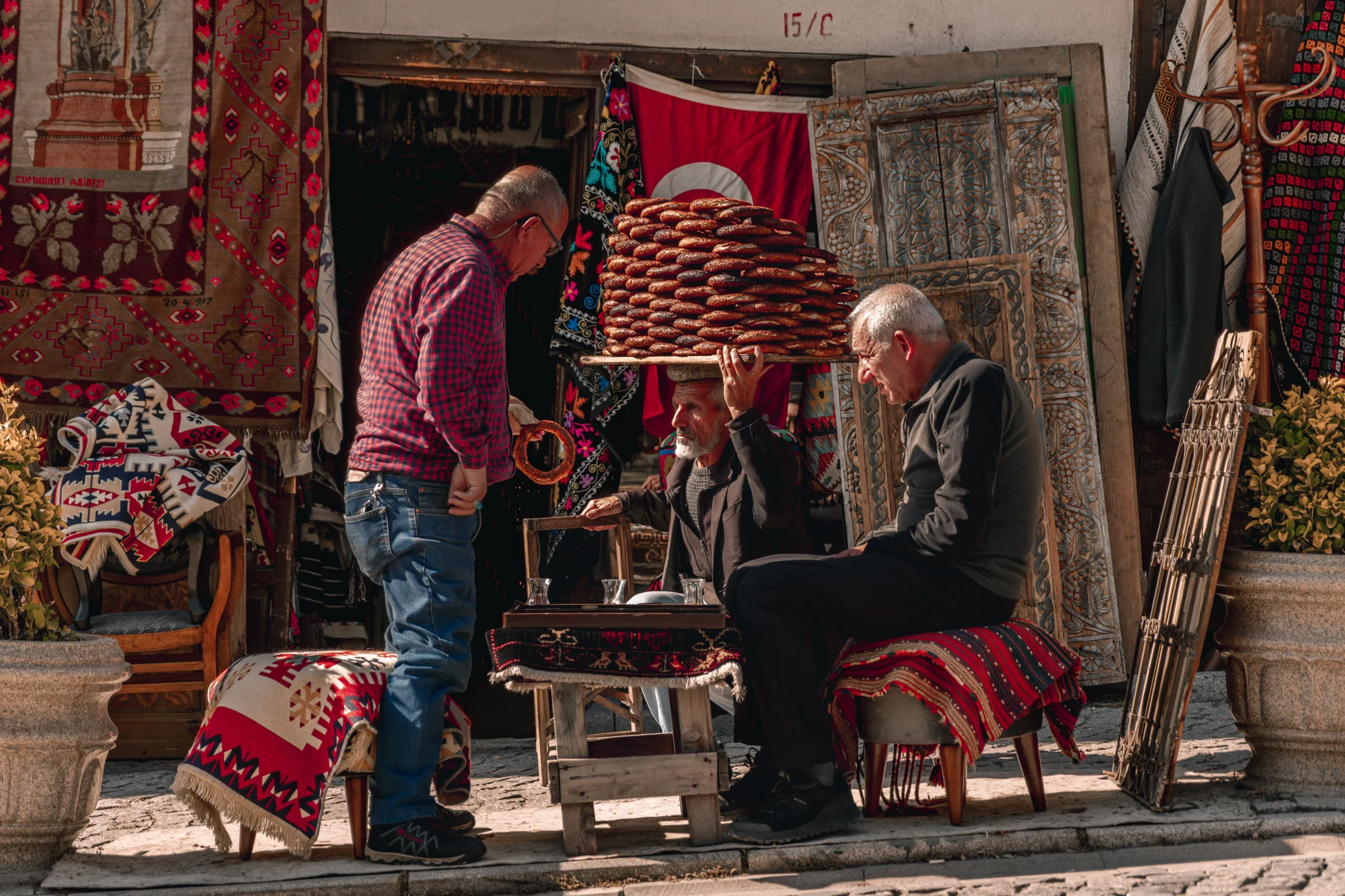 The warmth of a welcome, Local encounters